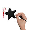 Magic Color Scratch Star Christmas Ornaments - 24 Pc. Image 1