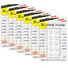 Magic-Mounts Hook N Loop Dots, 5/8", White, 30 Per Pack, 6 Packs Image 1