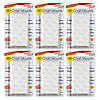 Magic Mounts Removable Chart Tabs, 1" x 1", 80 Per Pack, 3 Packs Image 1