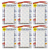 Magic Mounts Removable Chart Tabs, 1" x 1", 80 Per Pack, 3 Packs Image 1