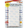 Magic Mounts Removable Chart Tabs, 1" x 1", 80 Per Pack, 3 Packs Image 1