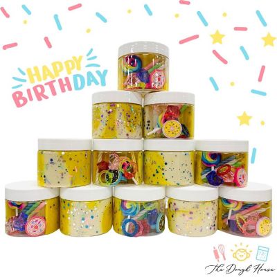 MAGICAL DOUGH BIRTHDAY JARS: 12 PACK Image 1