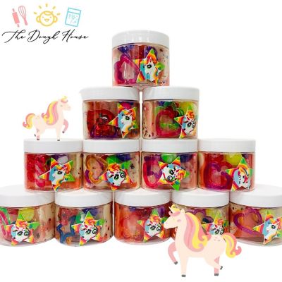 Magical Dough Unicorn Jars 12 pack Image 1