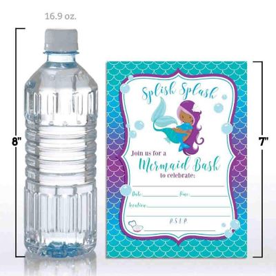 Magical Mermaid Invitations 40pc. by AmandaCreation Image 3