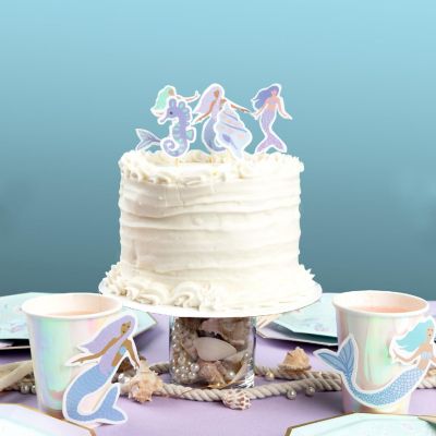 Magical Mermaid Toppers (10 per pack) Image 2