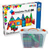 MAGNA-TILES<sup>&#174;</sup> DX 48-Piece Magnetic Construction Set with FREE Storage Bin Image 1