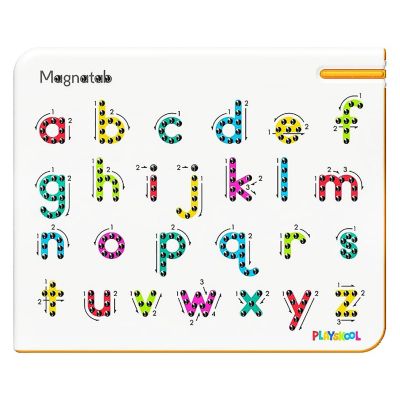 Magnatab Playskool A to Z Lowercase  Learning and Sensory Drawing Tool Image 1