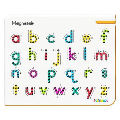 Magnatab Playskool A to Z Lowercase  Learning and Sensory Drawing Tool Image 1