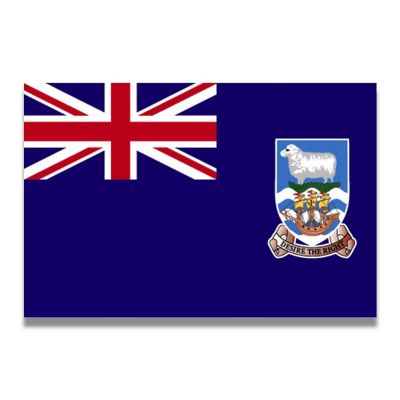 Magnet Me Up Falkland Islands Bristish Flag Car Magnet Decal, 4x6 Inches, Heavy Duty Automotive Magnet for Car, Truck SUV Image 1