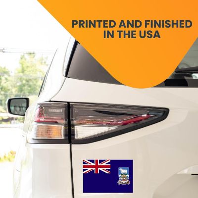 Magnet Me Up Falkland Islands Bristish Flag Car Magnet Decal, 4x6 Inches, Heavy Duty Automotive Magnet for Car, Truck SUV Image 2