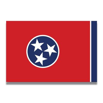 Magnet Me Up Tennessee US State Flag Magnet Decal, 4x6 Inches, Heavy Duty Automotive Magnet for Car, Truck SUV Image 1