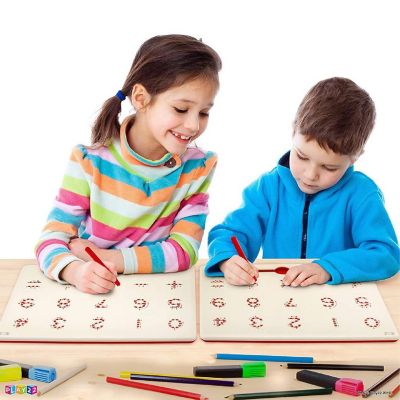 Magnetic 0-9 Doodle Board for Numbers Learning with 133 Slots Erasable Includes a Pen - STEM Educational Numbers Learning Image 2