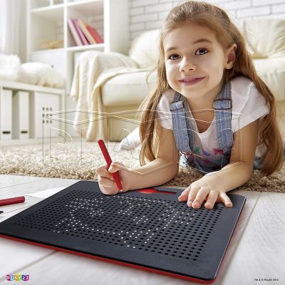 Magnetic Drawing Board - STEM Educational Learning ABC Letters Kids Drawing Board - Writing Board for Kids Erasable Includes A Pen Image 1