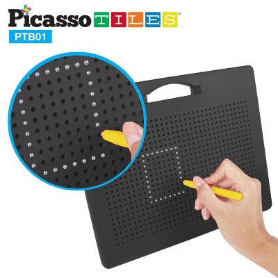 Magnetic Drawing Board w/ 748 Beads PBT01-BLK Image 2