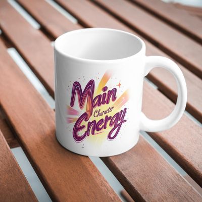 Main Character Energy Mug by Dancing Littles Jungle Image 2