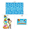 Make a Splash VBS Small Pool Scene Decorating Kit - 8 Pc. Image 1