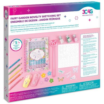 Make It Real: Fairy Garden Novelty Sketching Set Image 2
