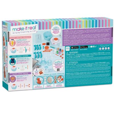 Make It Real: Mini Pottery Diy Studio Deluxe Set, Age 8+ Image 1
