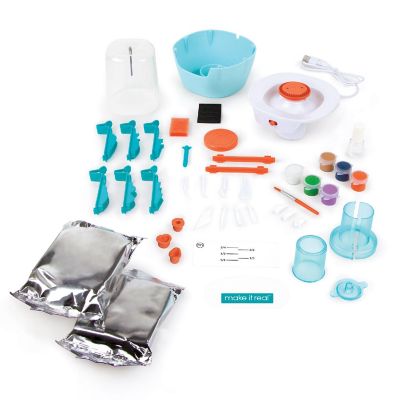 Make It Real: Mini Pottery Diy Studio Deluxe Set, Age 8+ Image 2