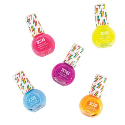Make It Real: Neon Nail Polish Set W/ 5 Bottles Image 1