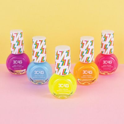 Make It Real: Neon Nail Polish Set W/ 5 Bottles Image 3