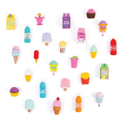 Make It Real: Snacks 'N Sweets Puzzle Eraser Set Image 2