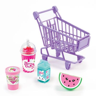 Make It Real: Tiny Treats Trolley 4 Piece Lip Gloss Set, Ages 8+ Image 1