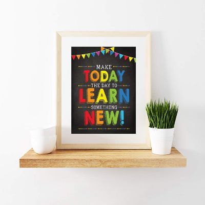 Make Today a Day to Learn 8.5x11in Image 2