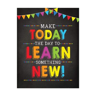 Make Today the Day to Learn 8.5x11in Image 1