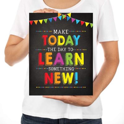 Make Today the Day to Learn 8.5x11in Image 3