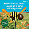 Make Your Own Bumble Bee Wind Spinner Craft Kit Image 1