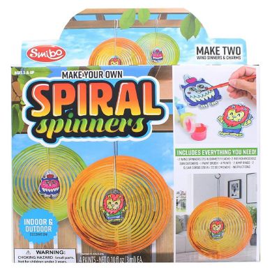 Make Your Own Spiral Spinners Craft Kit  Makes 2 Image 1