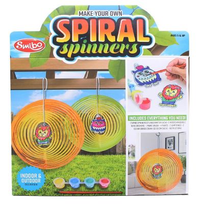 Make Your Own Spiral Spinners Craft Kit  Makes 2 Image 2