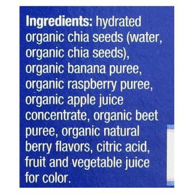 Mamma Chia Organic Chia Squeeze Vitality Snack  - Case of 6 - 4/3.5 OZ Image 1
