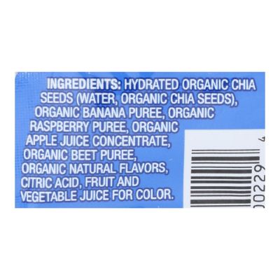 Mamma Chia Wild Raspberry Organic Vitality Snack - Case of 16 - 3.5 oz. Image 1