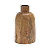 Mango Wood Bottle Vase Set Of 2) 8.75"H Image 1