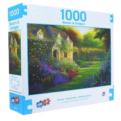 Manors & Cottages 1000 Piece Jigsaw Puzzle  The Cottage Garden Image 2