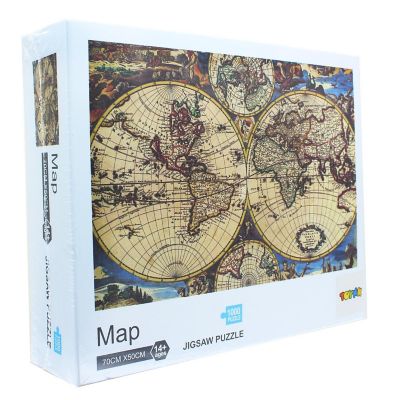 Map 1000 Piece Jigsaw Puzzle Image 1