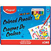 Maped Color'Peps Triangular Colored Pencils, School Pack of 240 Image 1