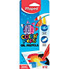 Maped Color'Peps Triangular Oil Pastels, 12 Per Pack, 6 Packs Image 1