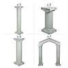 Marble-Look Fluted Cardboard Archway Decorating Kit - 7 Pc. Image 1