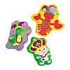 Mardi Gras Colorful Stuffed Characters - 12 Pc. Image 1