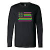 Mardi Gras Flag Adult&#8217;s T-Shirt - Medium Image 1