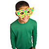 Mardi Gras Mask Glasses Craft Kit - Makes 12 Image 3