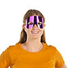 Mardi Gras Reflective Foil Masks - 12 Pc. Image 1