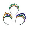Mardi Gras Tiaras Assortment - 12 Pc. Image 1