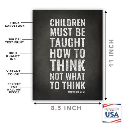 Margaret Mead Teacher Quote, 1-Pack Image 1