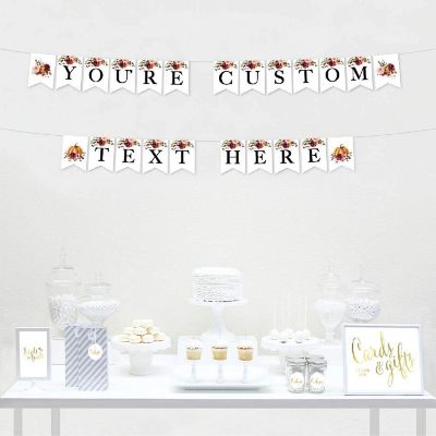 Marsala Custom Wedding - 4 x 5.5 Inch Image 1