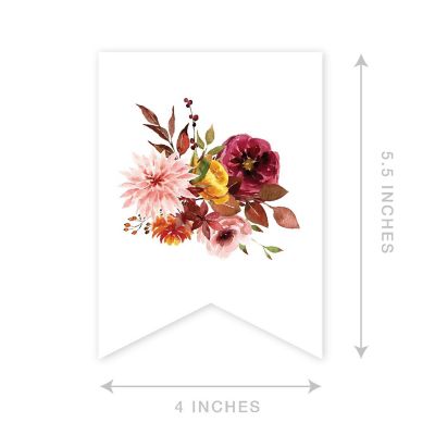 Marsala Custom Wedding - 4 x 5.5 Inch Image 3