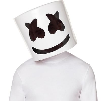Marshmello Adult Costume Mask Image 1